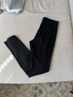 Everyday Black Ponte Leggings with Pocket
